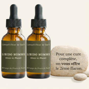 Fleurs de Bach LIBIDO HOMME - 30ML - Lot de 2