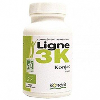 Ligne 3K Konjac Bio - 36 gélules - Biotechnie