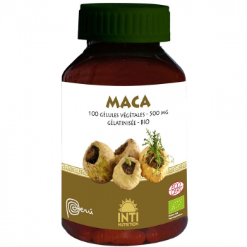 Maca jaune Bio Pérou gélules - Inti Nutrition
