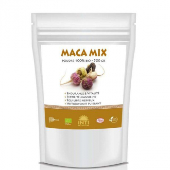 Maca Mix bio poudre 500 gr – Inti Nutrition