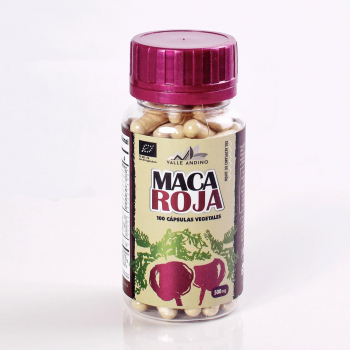 Maca Rouge Bio PREMIUM Valle Andino 100 Gélules de 500mg