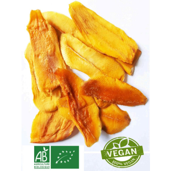 Mangue Sauvage Séchée bio du Cameroun, sans sucre ajouté 1Kg