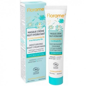 masque-creme-nuit-hydratant-florame