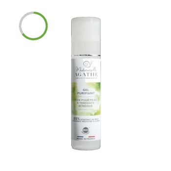 Mademoiselle Agathe - gel purifiant pour peau à tendance acnéique 50 ml - certifié bio