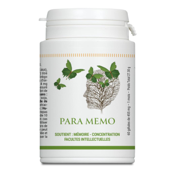 Parabolic  Memo mémoire 60 caps