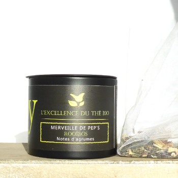 Merveille de pep's - rooïbos agrumes - boite 40g