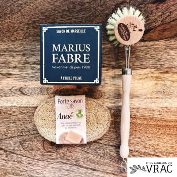 Tête de rechange - brosse vaisselle en bois