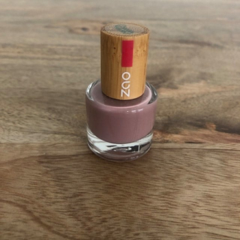 Vernis à ongles numéro 655 nude 8 ml Zao BIO