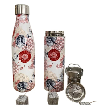 Coffret cadeau : Une gourde + une théière Japan