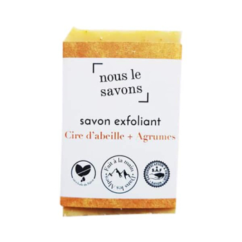 Savon exfoliant aux agrumes