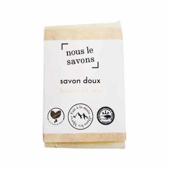 Savon doux au karité-coco - idéal nourrissons