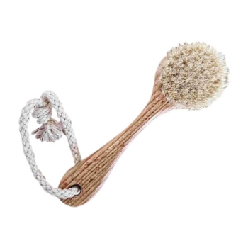 Brosse visage en bois nettoyante