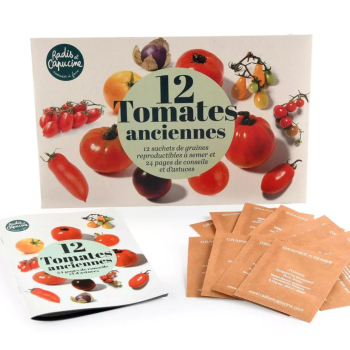 Coffret : Je fais pousser mes 12 tomates anciennes