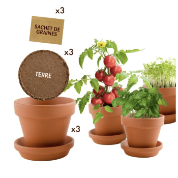 Coffret : Trio de pots gourmands