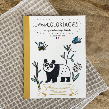 Petit cahier de coloriage - Les animaux du monde