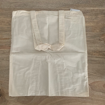 Sac tote bag en coton - Beige Naturel