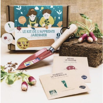 LE KIT DE L'APPRENTI JARDINIER : Kit de jardinage complet pour enfants