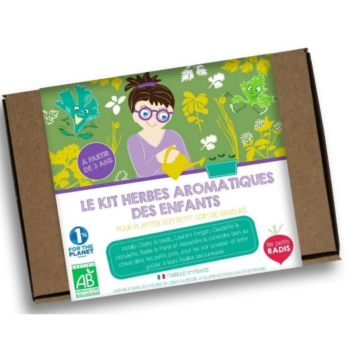 LE KITKIPOUSS : Kit de graines herbes aromatiques