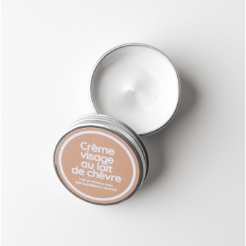 Crème visage au lait de chèvre - Format au choix