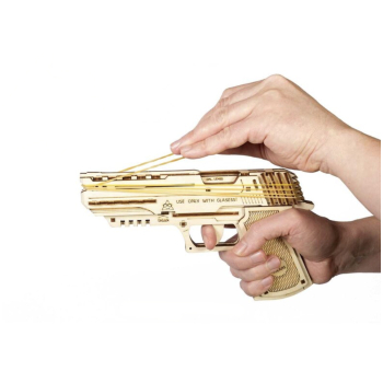 Maquette 3D en bois - Pistolet