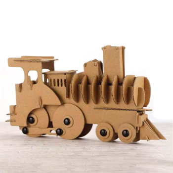 Maquette 3D en carton - Train