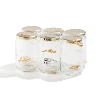 Pack de 6 pots à miel Le Parfait -  750 ml