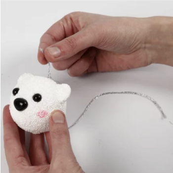 Kit DIY modelage - Boules de Noël Animaux