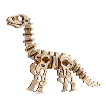 Puzzle diplodocus en bois