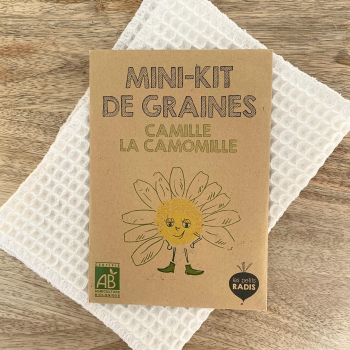 Mini kit de graines - Camille la camomille