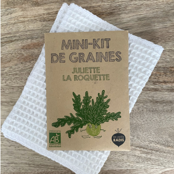 Mini kit de graines - Juliette la roquette