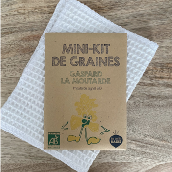 Mini kit de graines - Gaspard la moutarde