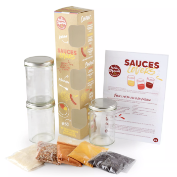 Kit pour fabriquer ses sauces bio