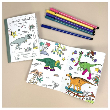 Petit cahier de coloriage - Les dinosaures