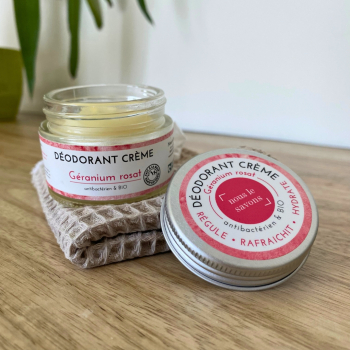 Déodorant crème "GÉRANIUM ROSAT" BIO