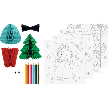 Kit de Coloriage 3D - Noël