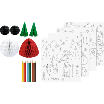 Kit de Coloriage 3D - Amis Rigolos