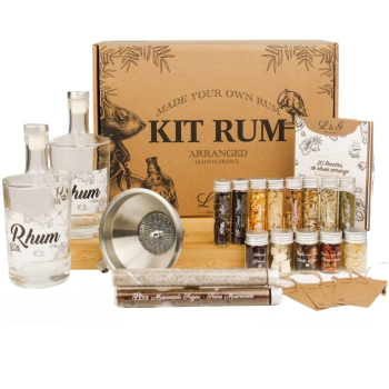 Kit : préparer son propre rhum arrangé