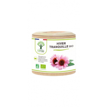 Hiver Tranquille Bio - Complément alimentaire - Système immunitaire - Fabriqué en France - Vegan - Certifié écocert  - 60 gélules