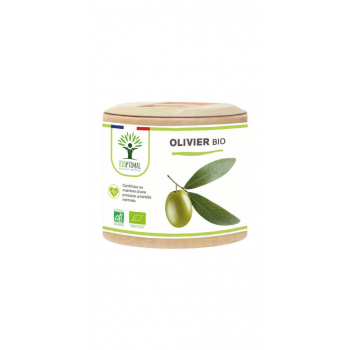 Olivier Bio - Complément alimentaire - Circulation Sanguine Diurétique - Feuilles d'olivier - Vegan - Certifié écocert - 60 gélules