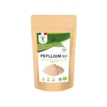 Psyllium Bio - Complément Alimentaire - Psyllium Poudre - Superaliment - Energie - Sport BCAA - BIOPTIMAL - 150g