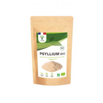 Psyllium Bio - Complément Alimentaire - Psyllium Poudre - Superaliment - Energie - Sport BCAA - BIOPTIMAL - 500g