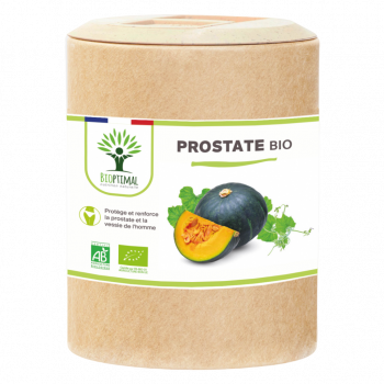 Prostate Bio - Protection - Confort Urinaire - Made in France - Certifié par Ecocert 200 gélules