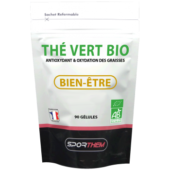 Thé Vert Bio - 90 gélules