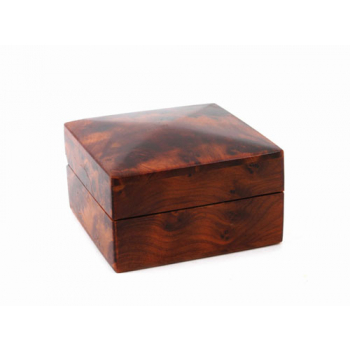 Boîte en bois racine de thuya