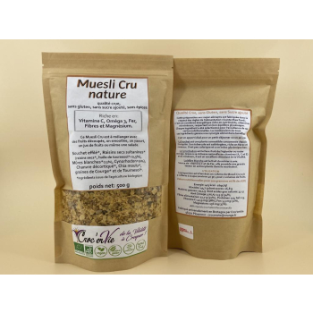 Muesli cru nature