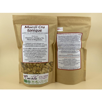 Muesli cru tonique