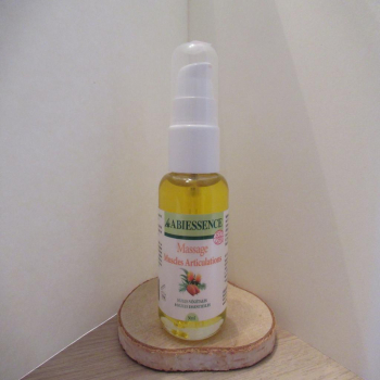 Huile massage "muscles articulations" aux huiles essentielles