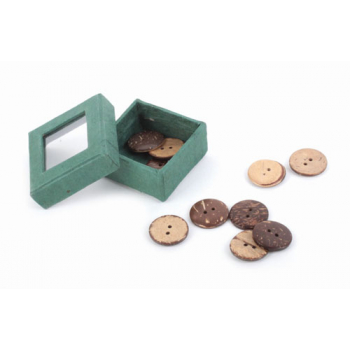 Set de 10 boutons, en boite