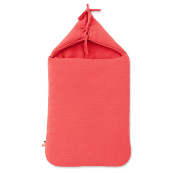 Nid d'Ange en Coton Bio Fraise