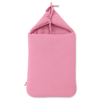 Nid d'Ange en Coton Bio Rose